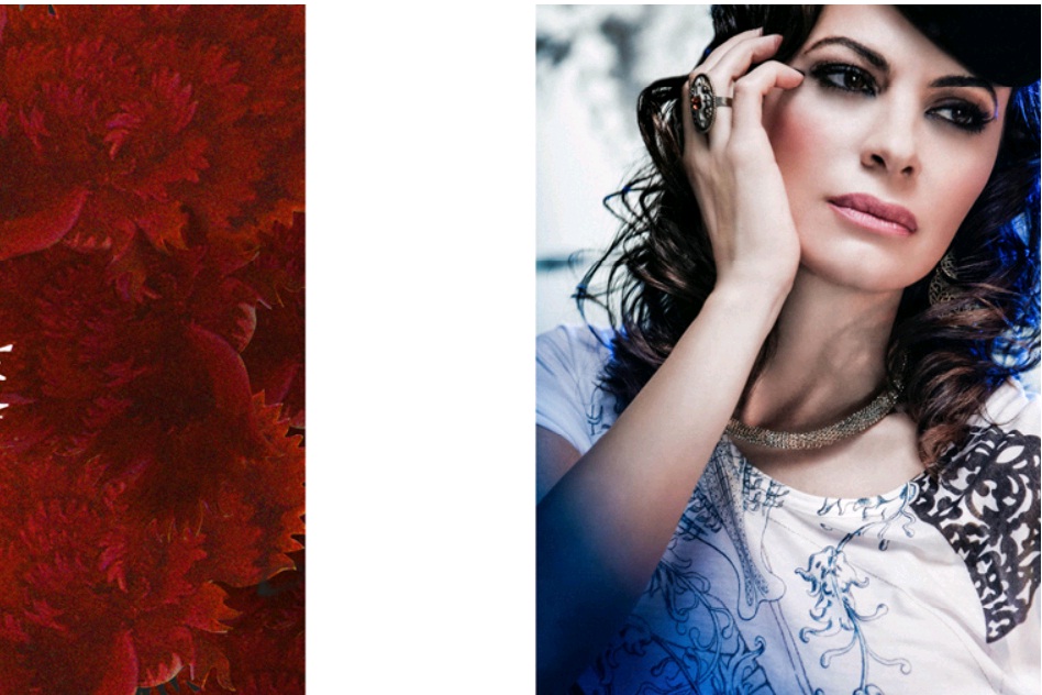 María José Suárez es una de las musas de este proyecto.